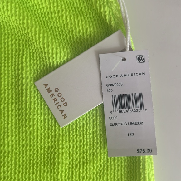 NWT- Good American Swimsuit Coverup Skirt - Picture 2 of 4